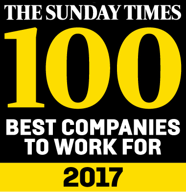 The Sunday Times 100 Best Companies to Work for 2017
