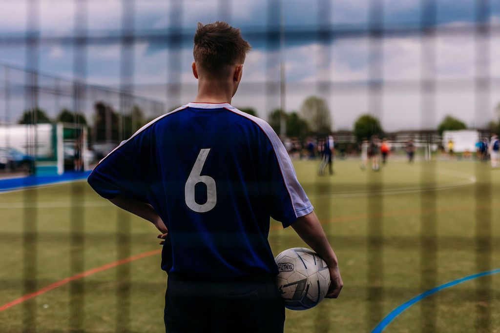 Football tournament in goal