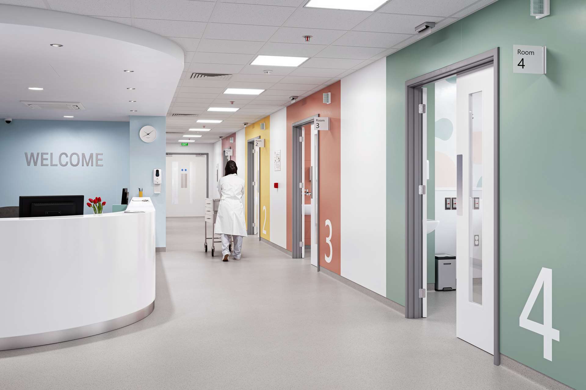 New Colour Palette for Altro Whiterock Satins