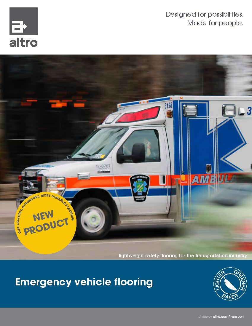 Altro Transflor emergency vehicle flooring