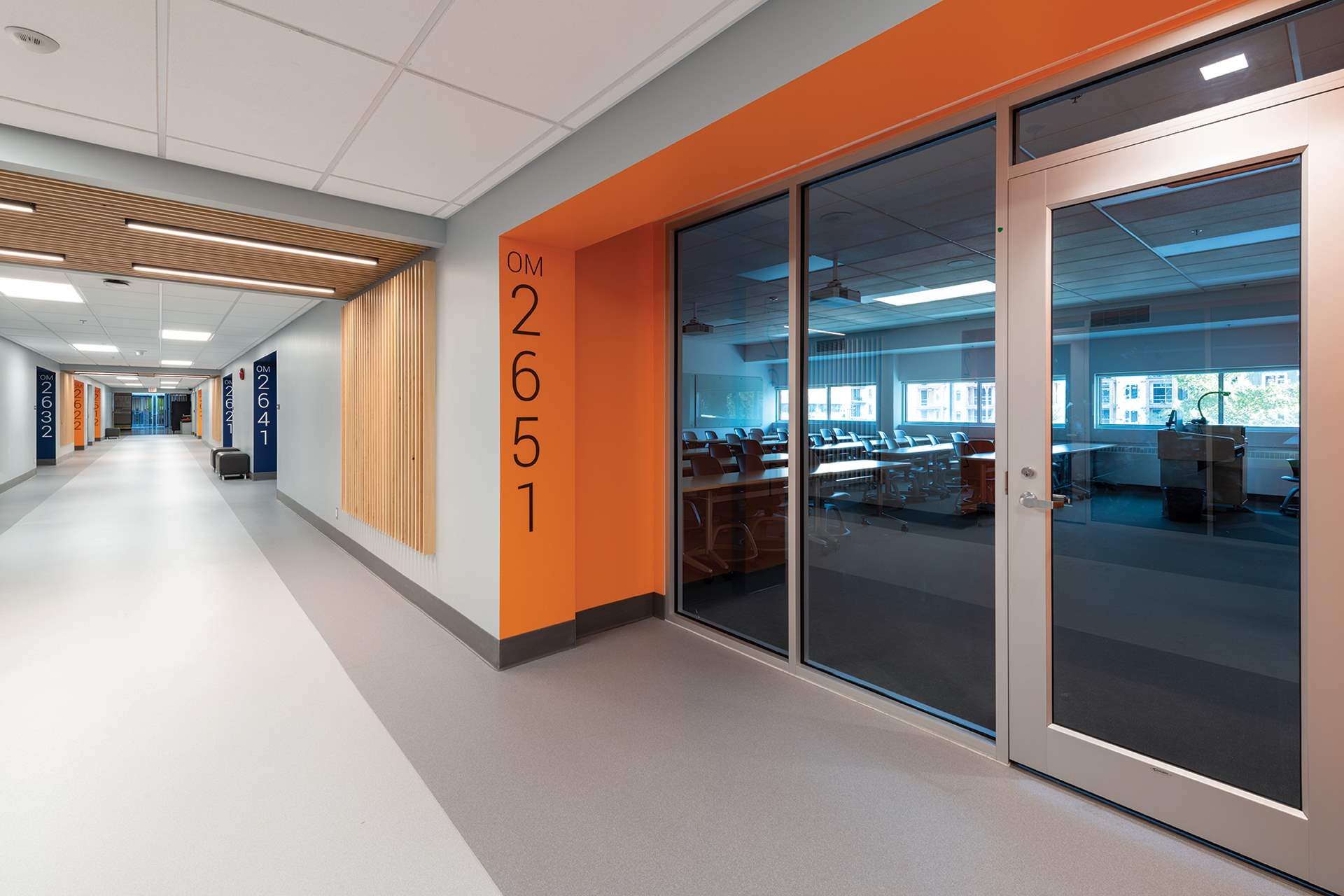 Altro floors installed in university