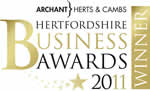 Hertfordshire Business Awards - Training & Development 2011