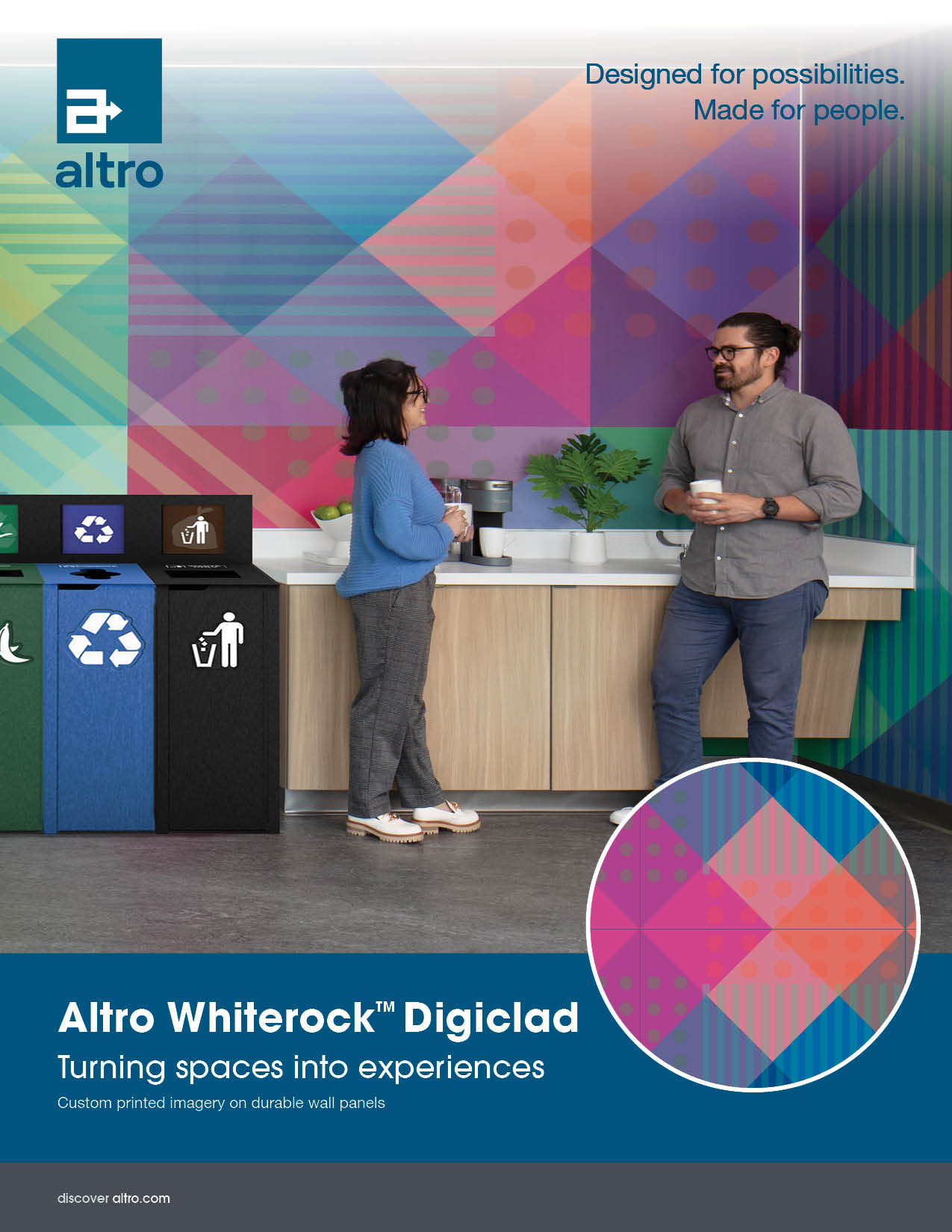 Altro Whiterock Digiclad brochure cover