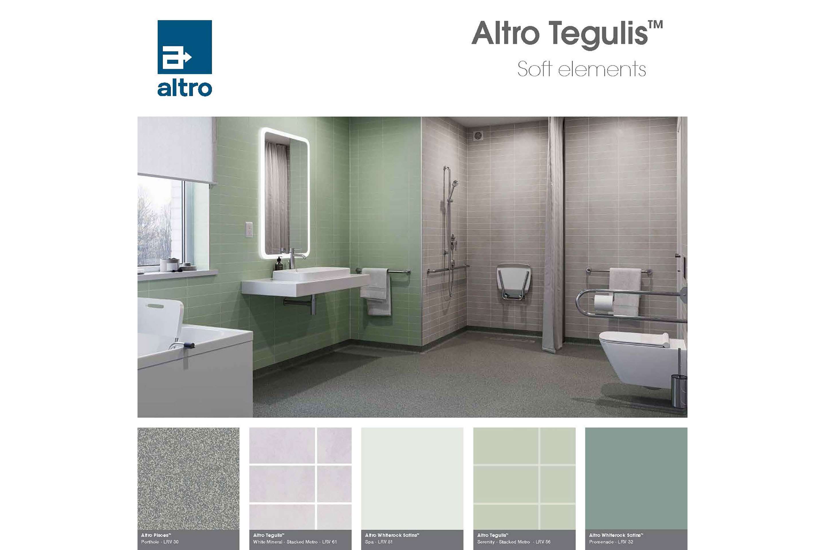 Altro Tegulis colour card