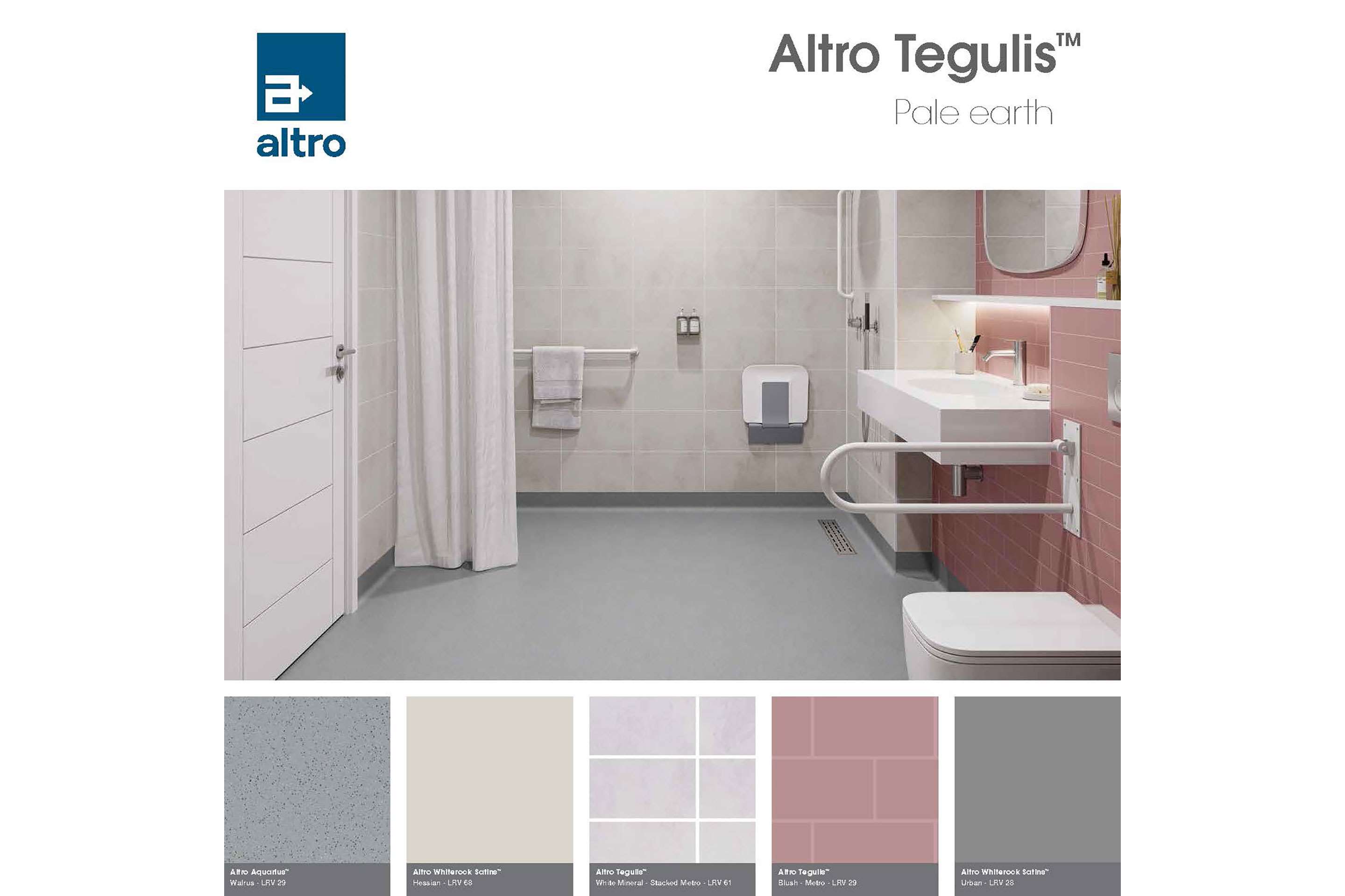 Altro Tegulis colour card