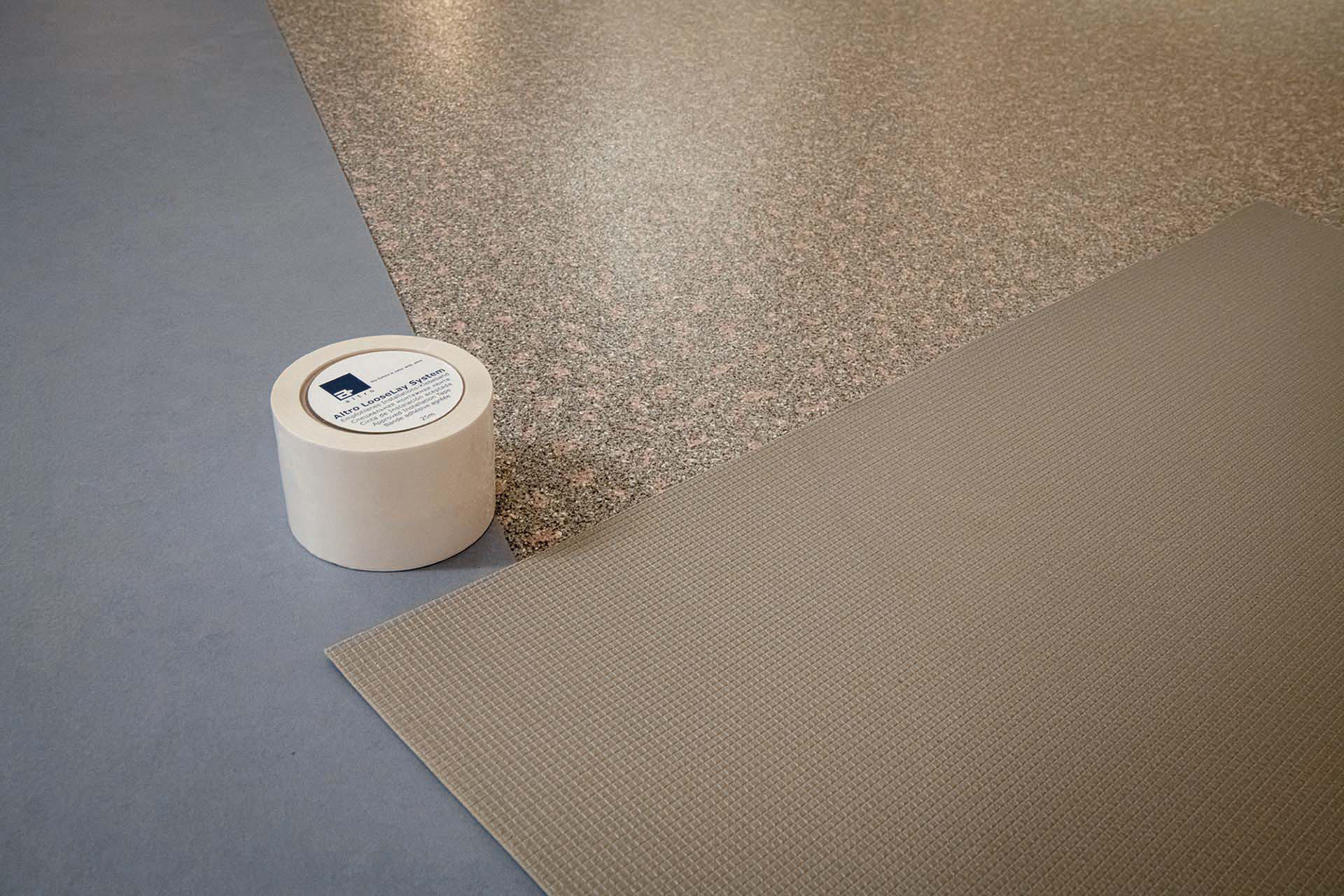 Altro adhesive-free floor installation