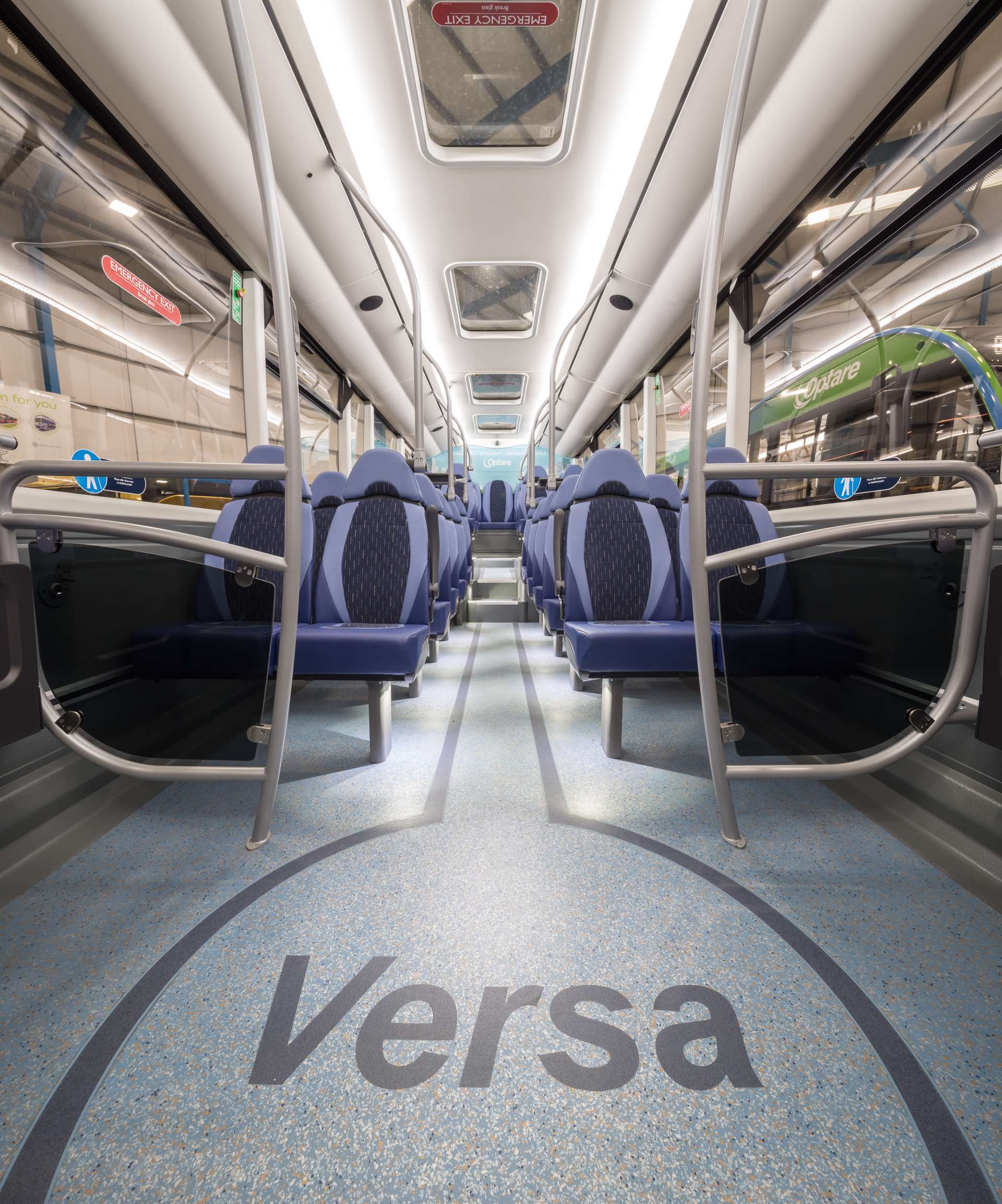 Optare Versa and Solo - bus interior
