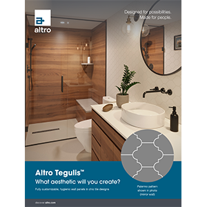 Altro Tegulis brochure cover