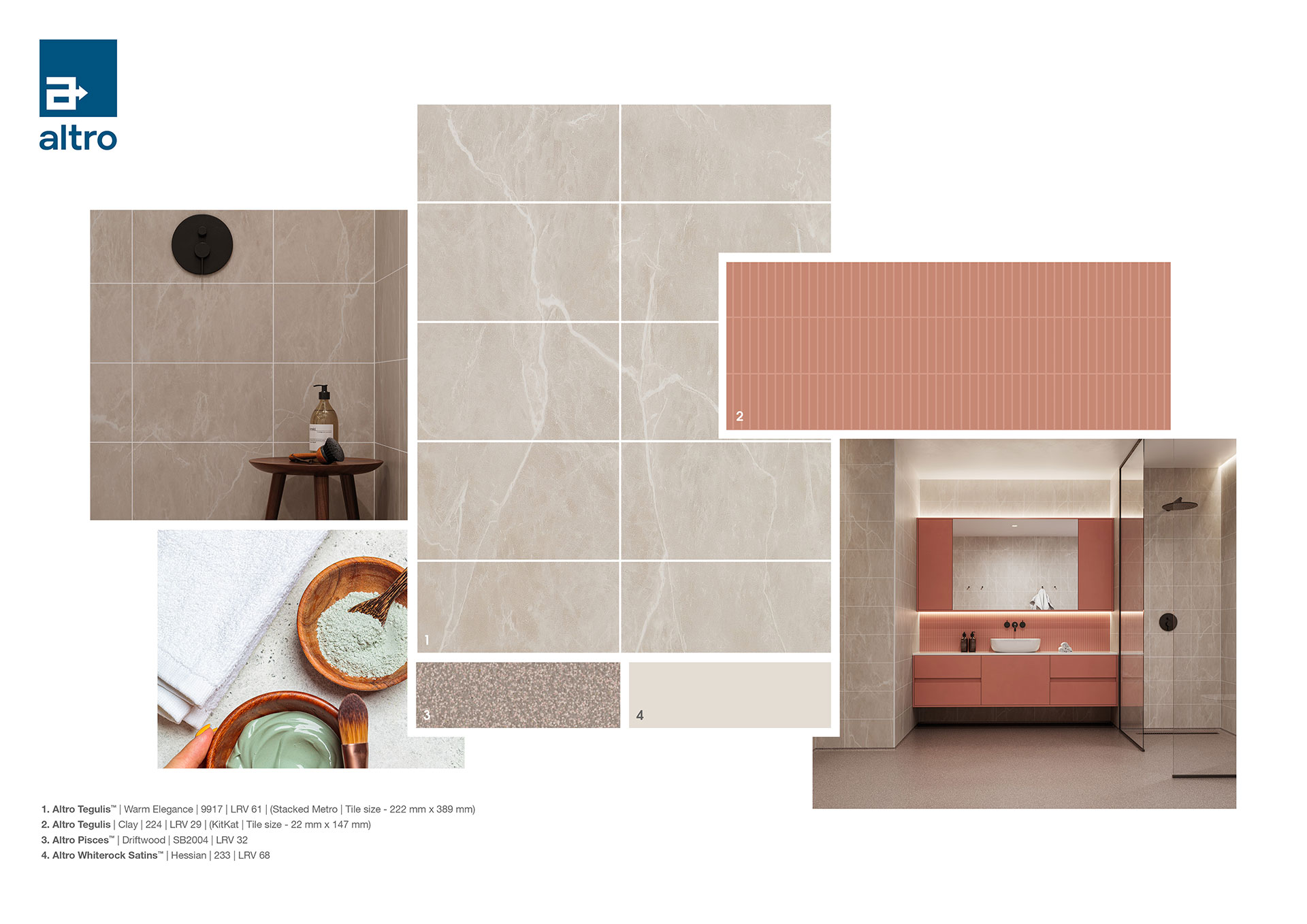 Moodboard - Altro Tegulis