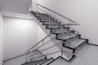 Hospital stairs