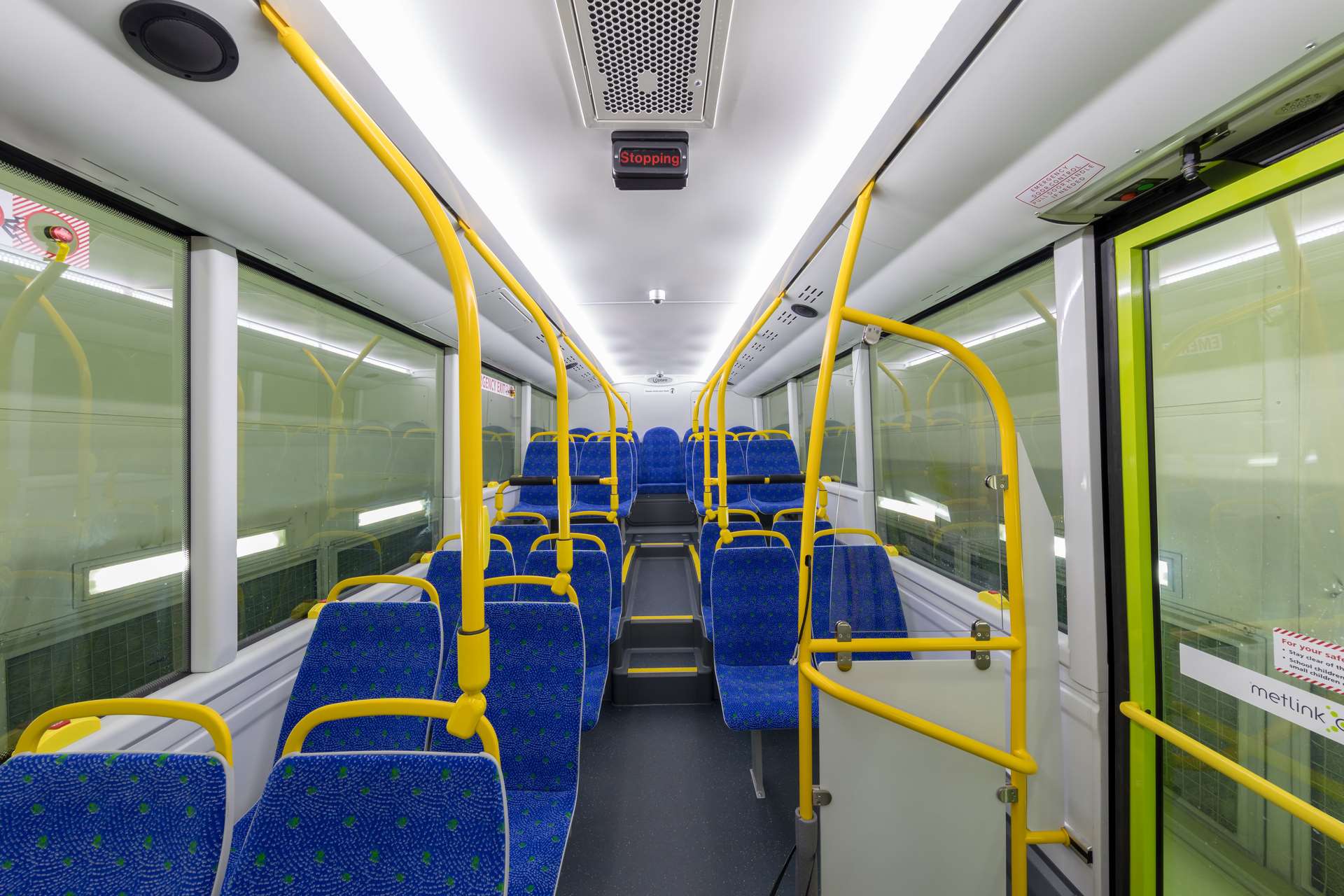 Optare and Tranzit Group - Bus interior