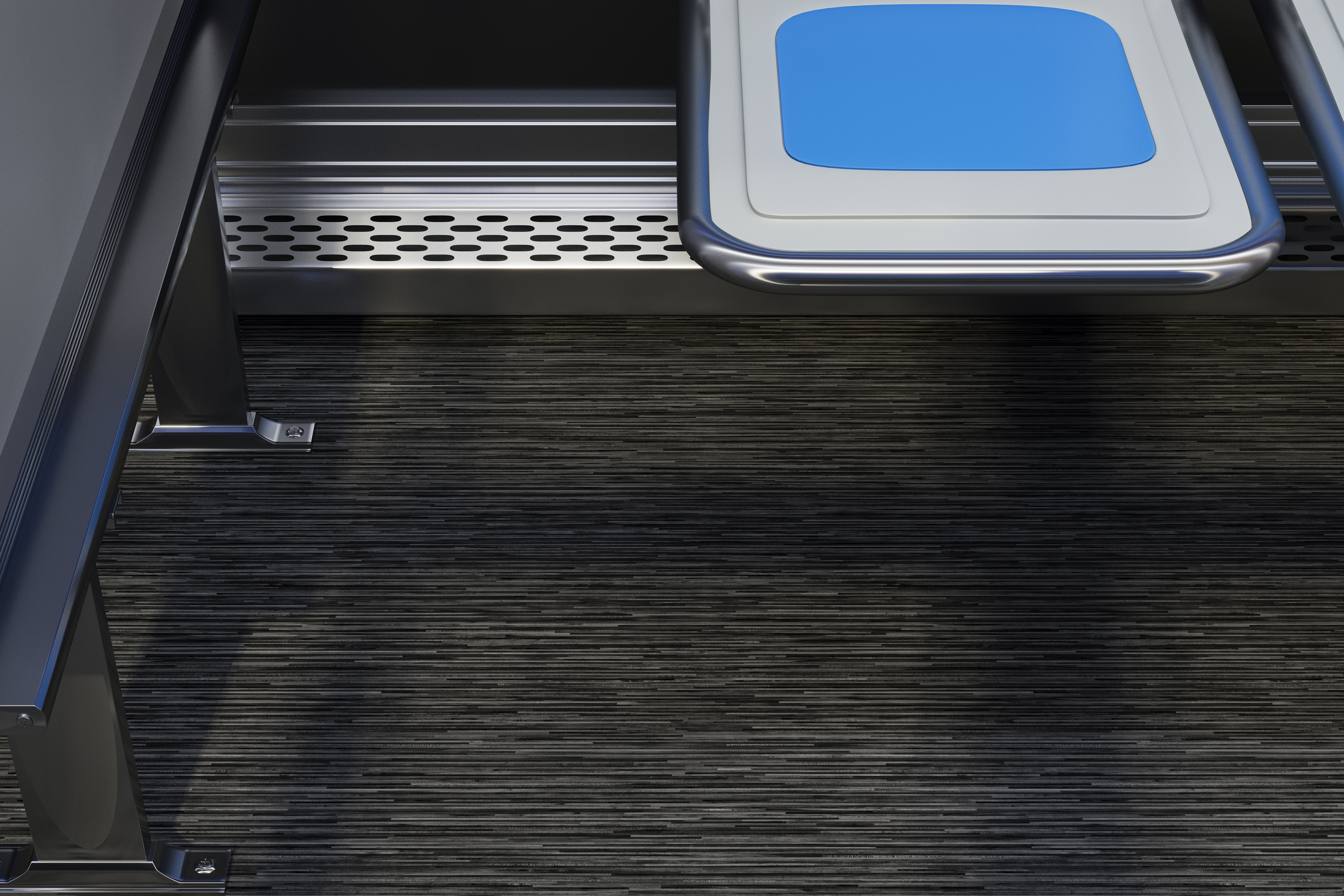 Altro Transflor Artis installed in a city bus