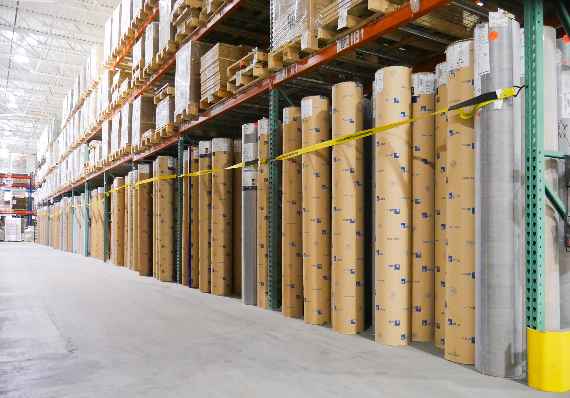 Lagerlokal med golv från Altro