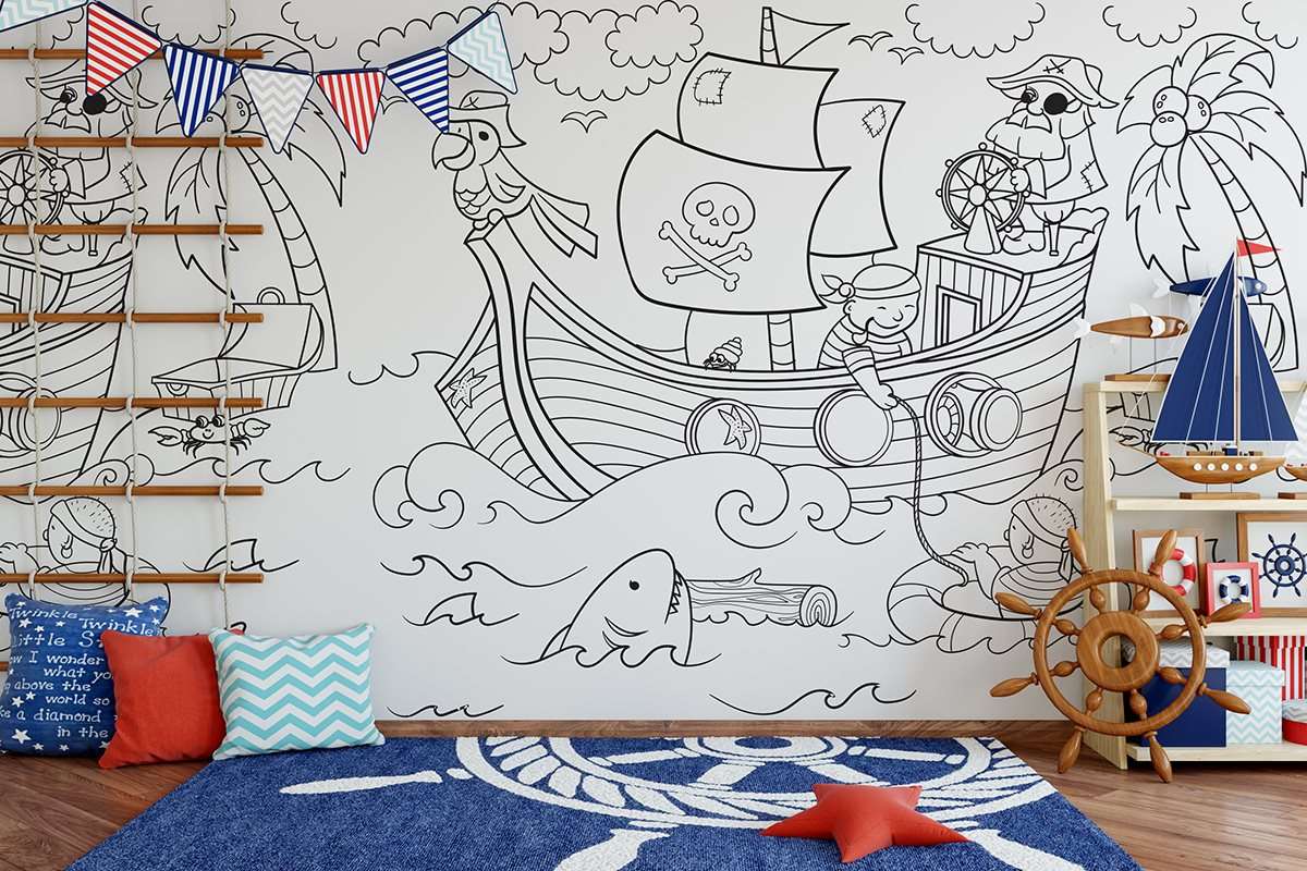 Altro Whiterock Imagination Wall - Playroom