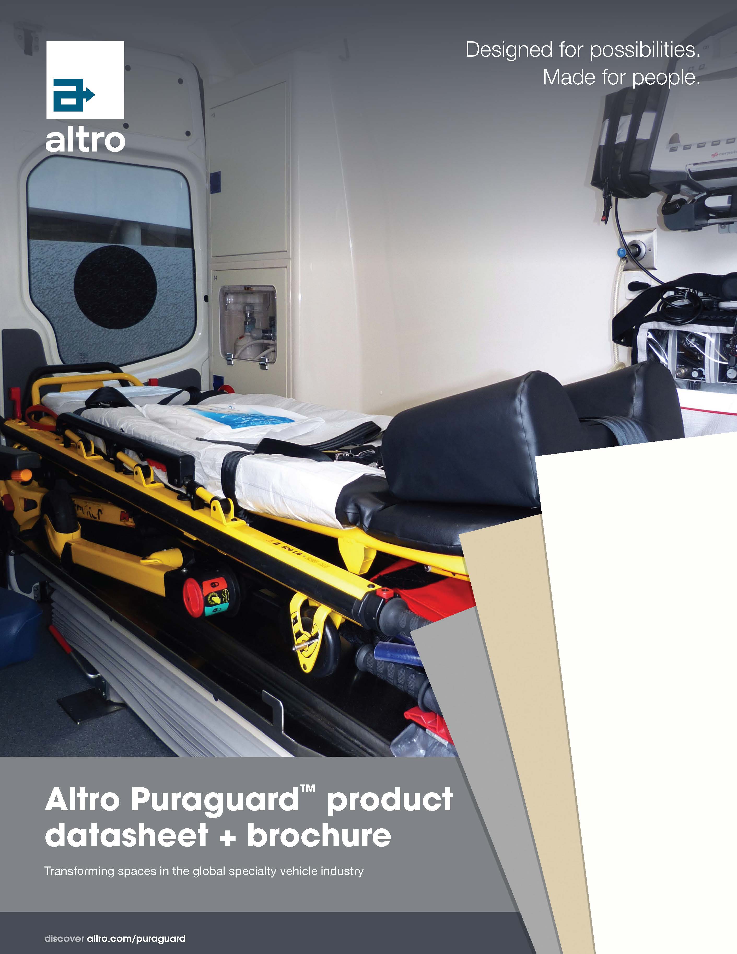Altro Transfor Puraguard walls for emergency vehicles