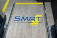 SMRT bus with Altro wheel chair ramp