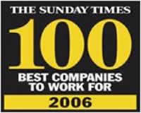 The Sunday Times 100 Best Companies To Work For 2006