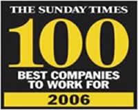 The Sunday Times 100 Best Companies To Work For 2006