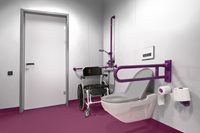 Hospital assisted bathroom - Altro Aquarius