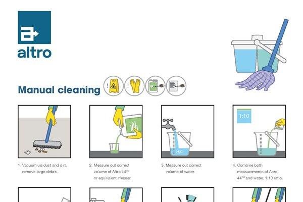 Altro Transflor cleaning guide cover