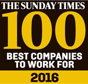 The Sunday Times 100 Best Companies to Work for 2016