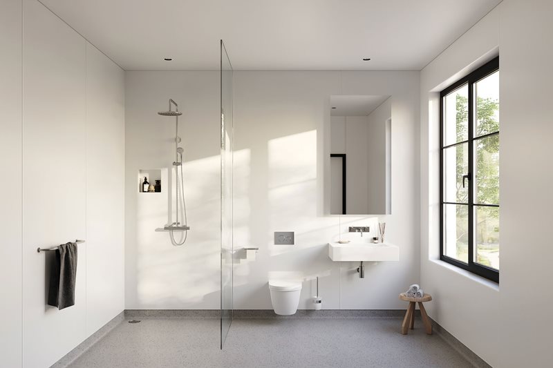 Altro Whiterock Recessed Shelf Pvc, Best Floor To Ceiling Shower Caddy Philippines