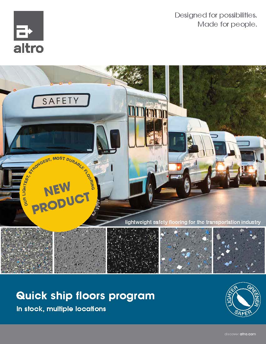 Altro Transport Quick ship floors program