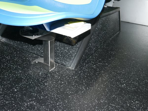 Altro Transflor Chroma safety flooring in a city bus