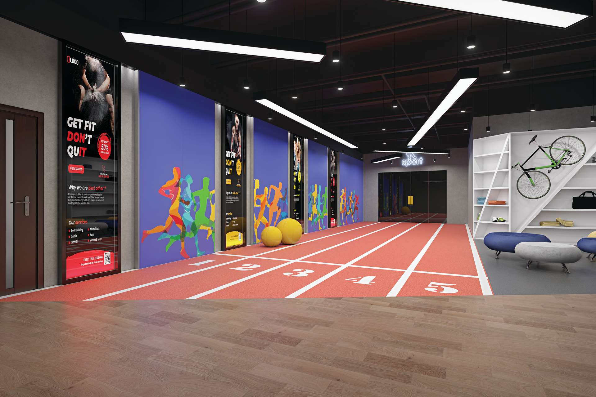 Entrance area
