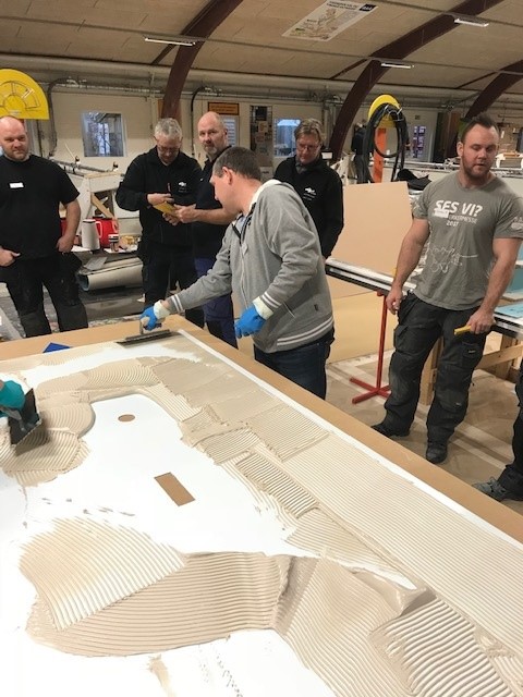 Certificering i Altro Whiterock FR