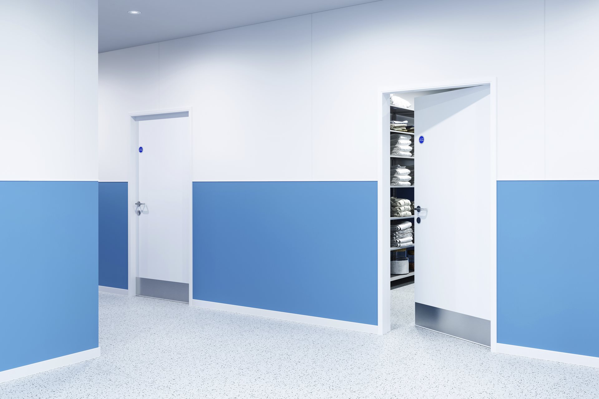 Hospital corridor