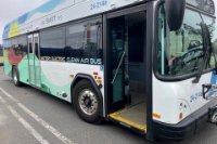 SMRT Gillig bus with Altro Metris ramp