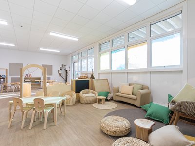 Brunstane Primary School Altro Wood Safety Comfort