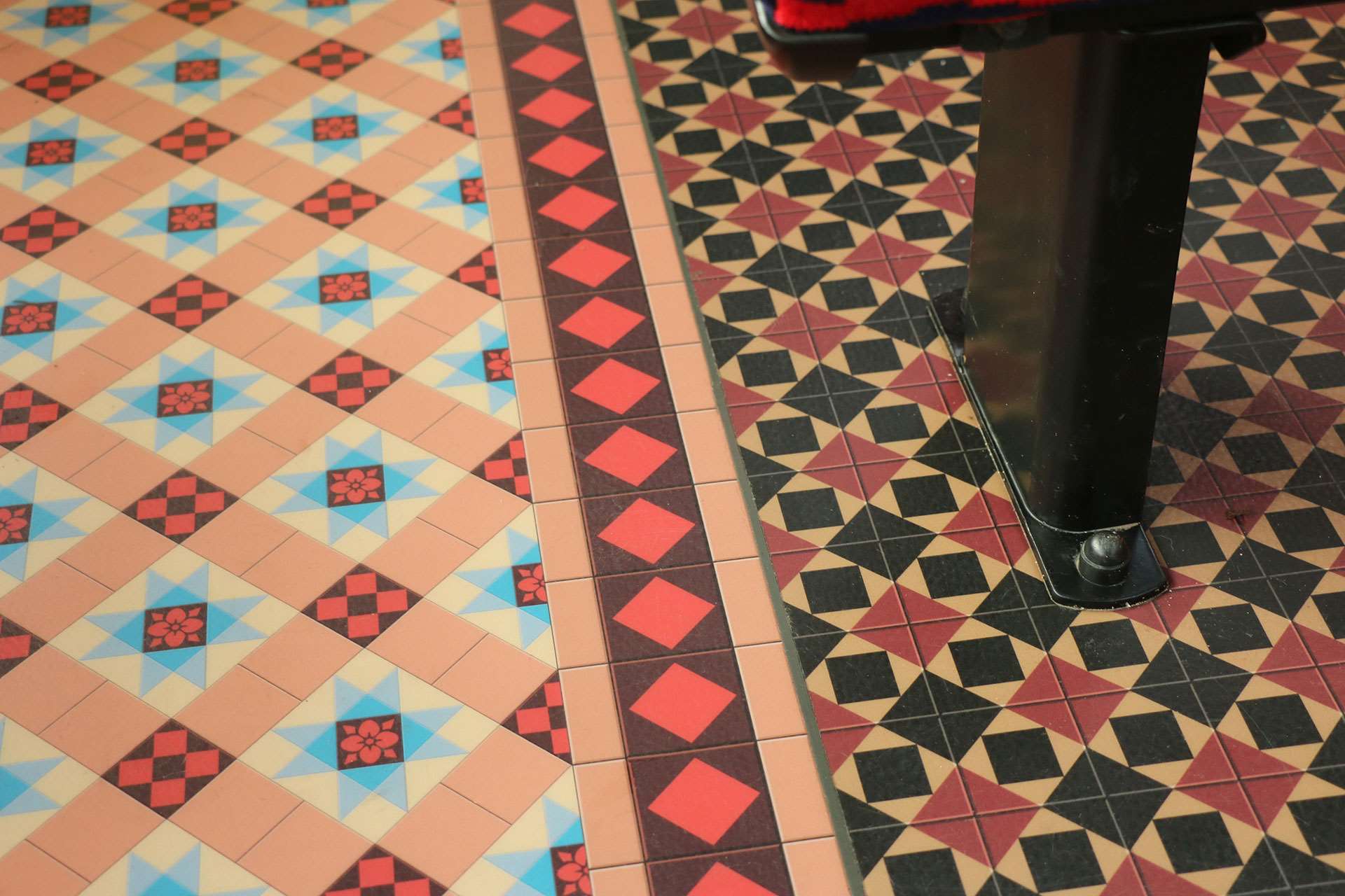 Custom printed Altro bus flooring